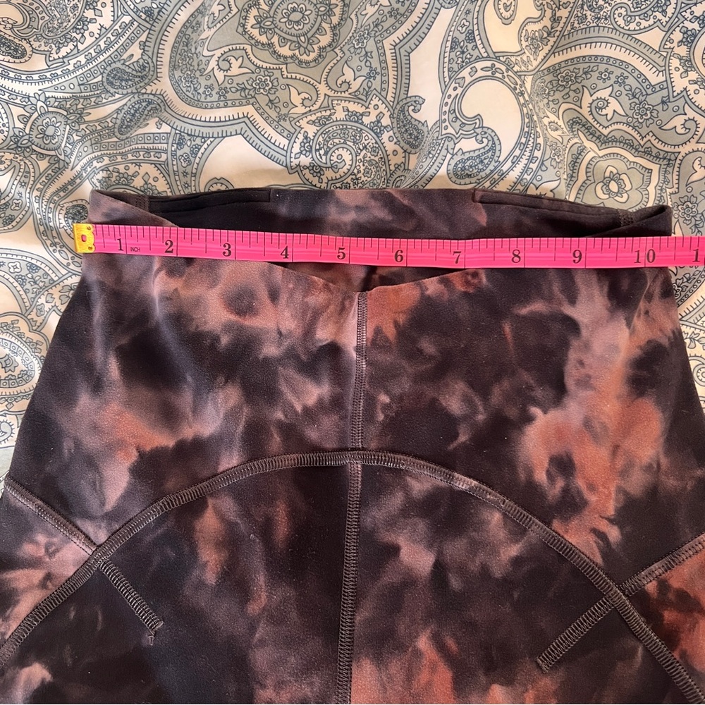 LULULEMON Align high-rise pant 25” length graphite grey pink pastel color SZ 4 - Picture 5 of 5